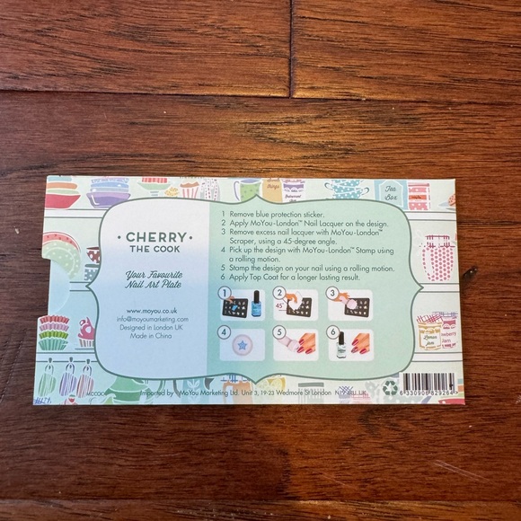 MoYou London Stamping Nail Art Plate Cookbook 11 - Picture 2 of 5